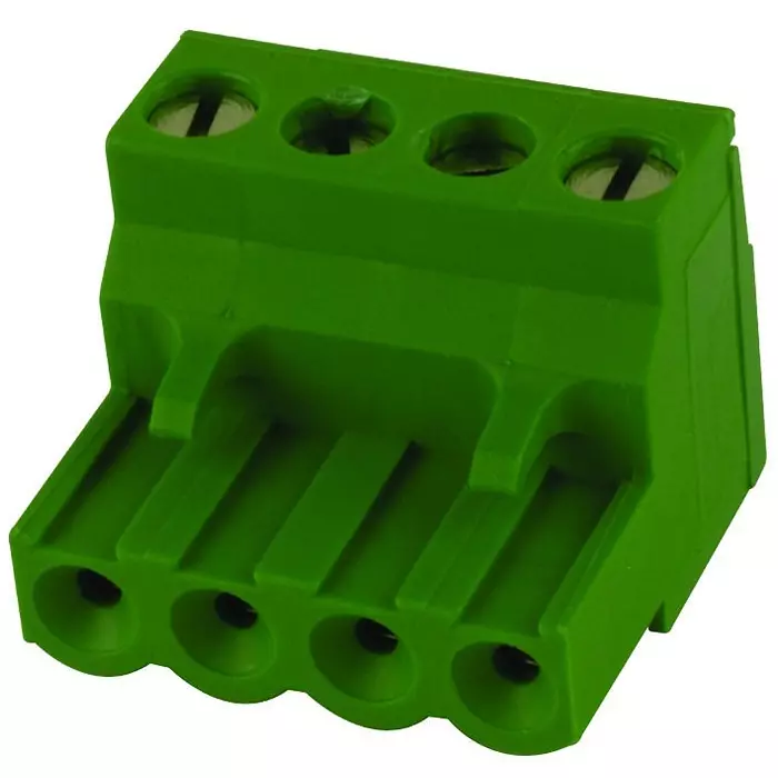 BUCHANAN - TE CONNECTIVITY TERMINAL BLOCK PLUGGABLE, 4 POSITION, 30-12AWG, 796640-4.