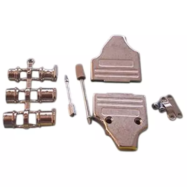 MH CONNECTORS Hood, 35Deg, Standard, 15Way, MHDM35-15-K