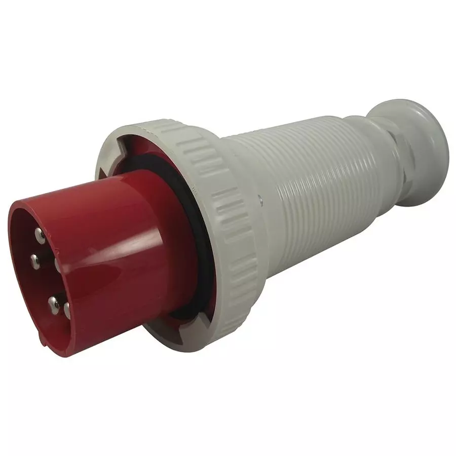 WALTHER Plug, Free, 400V, 125A, 3P+N+E Way, 279