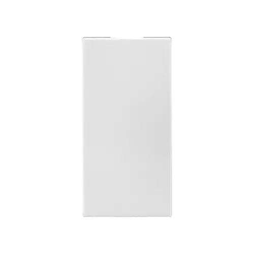 Legrand Blanking Plate Allzy 1 Module Glossy White, 6811 69 (Pack of 40 Pcs)