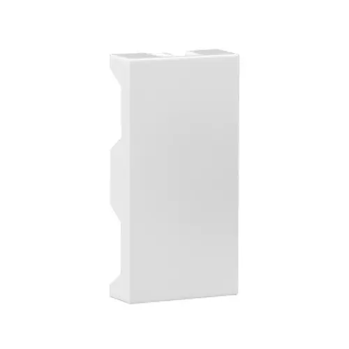 Legrand Blanking Plate Allzy 1 Module Glossy White, 6811 69 (Pack of 40 Pcs)