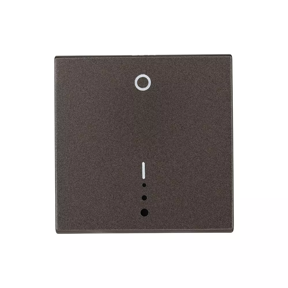 Legrand Switch Myrius Charcoal Grey 20 Amp 2 Module 1 Way 2 Pole, 6794 14