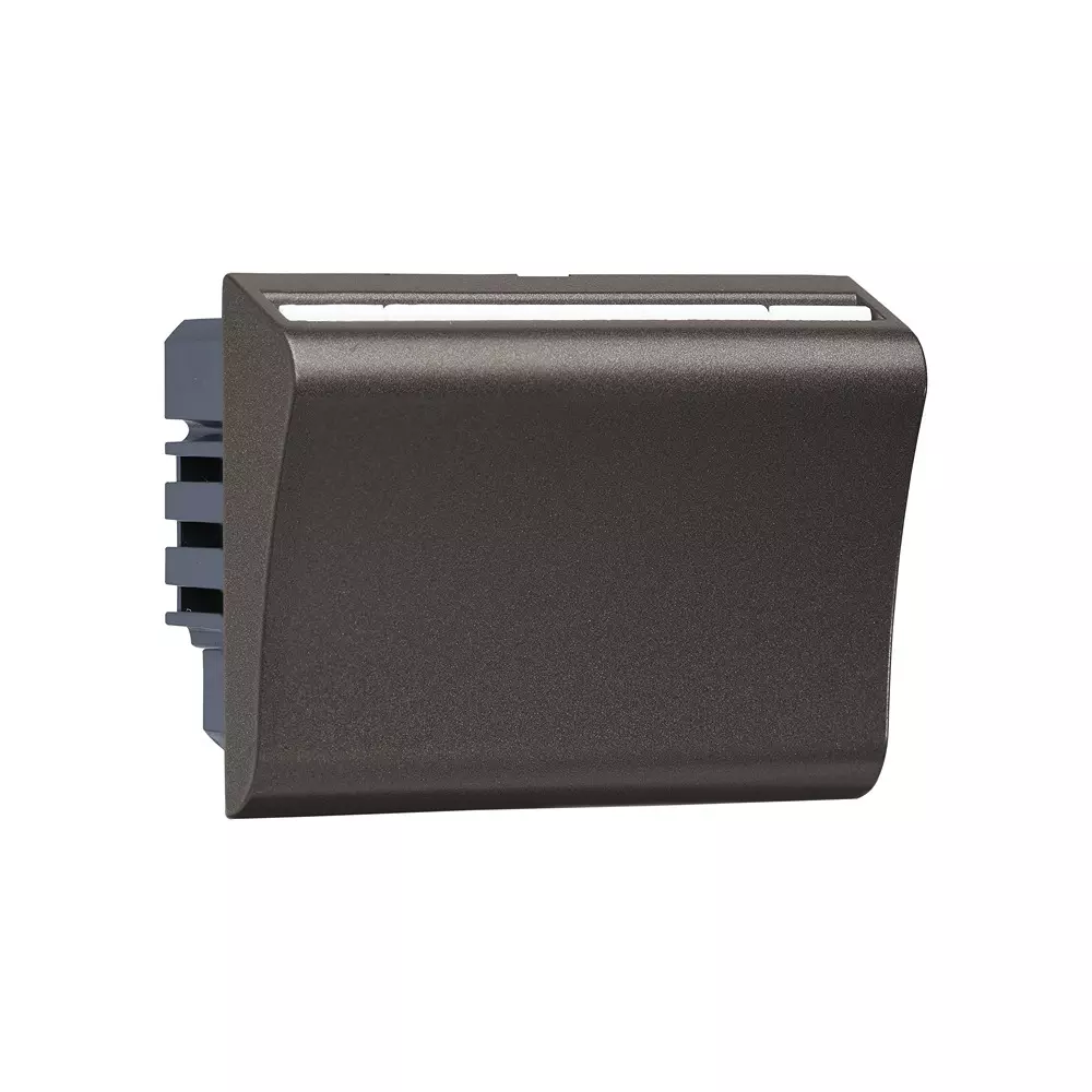 Legrand Key Card Switch Myrius Charcoal Grey 15 Amp 2 Module, 6794 53