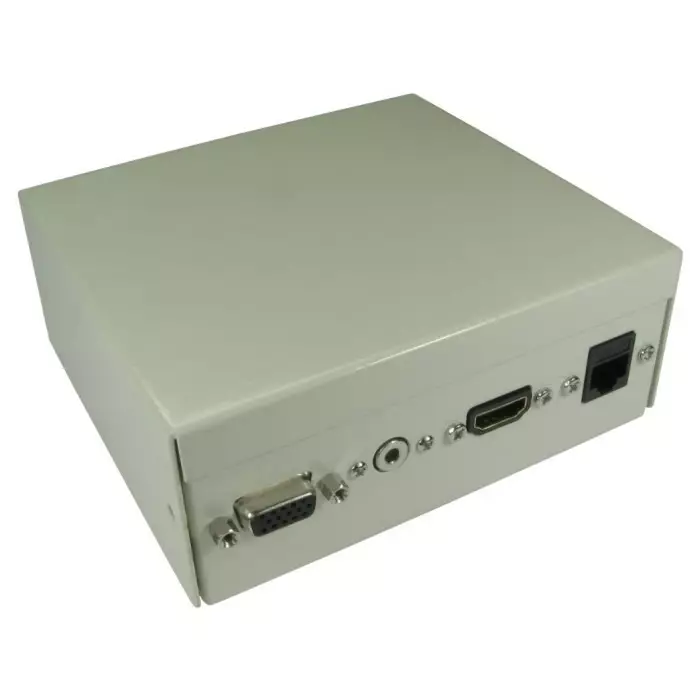 RS Pro 4 Way Female 3.5 mm Stereo SocketHDMI RJ 45 VGA Audio Video Faceplate