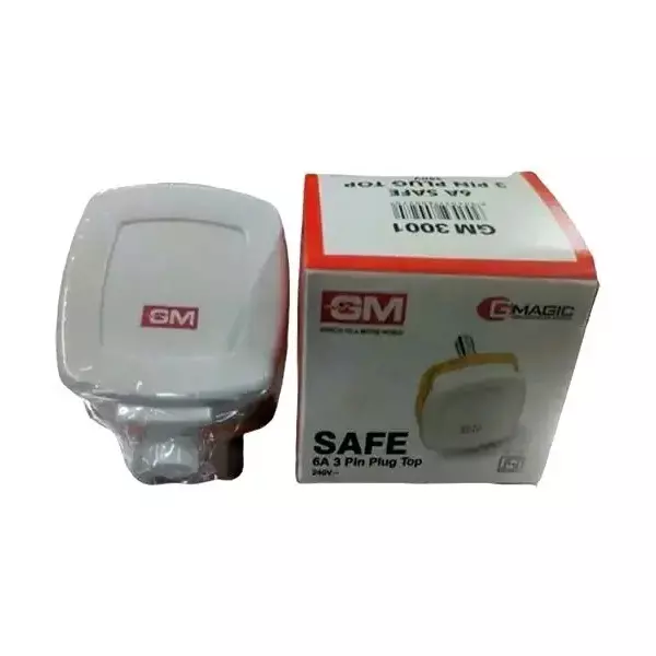 GM 3 Pin Plug Top 6 A White, Orange, 3001