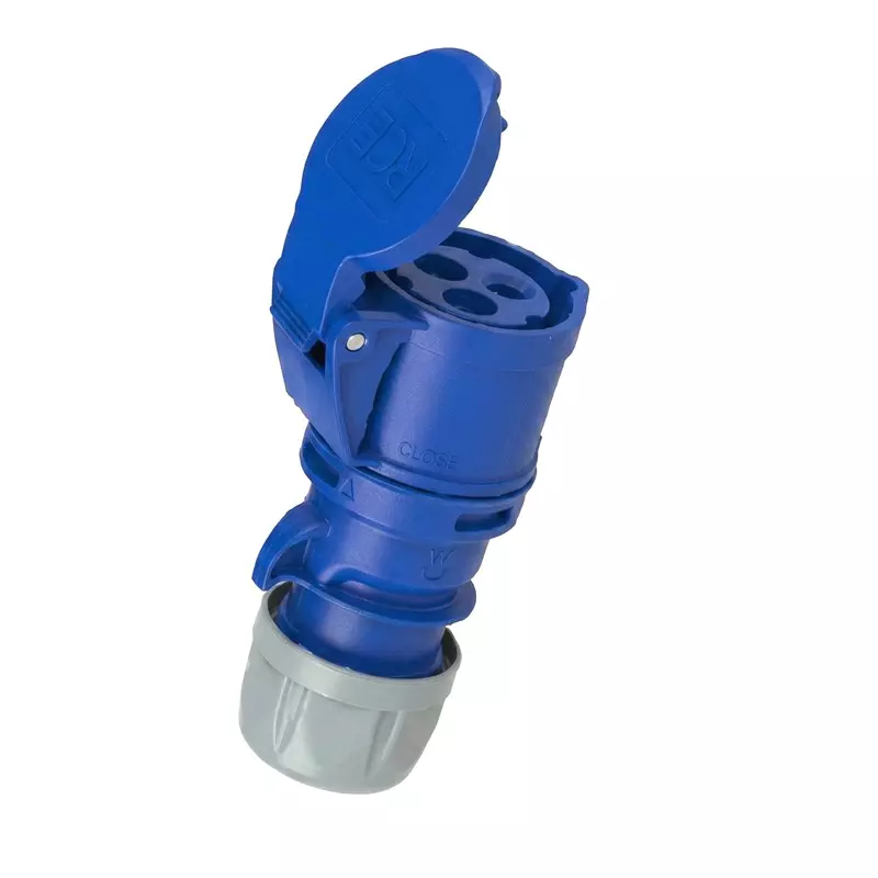 Hensel Insulated Plug Socket Coupler 63 Amp 3P + E, 2341-6 (Pack of 5)