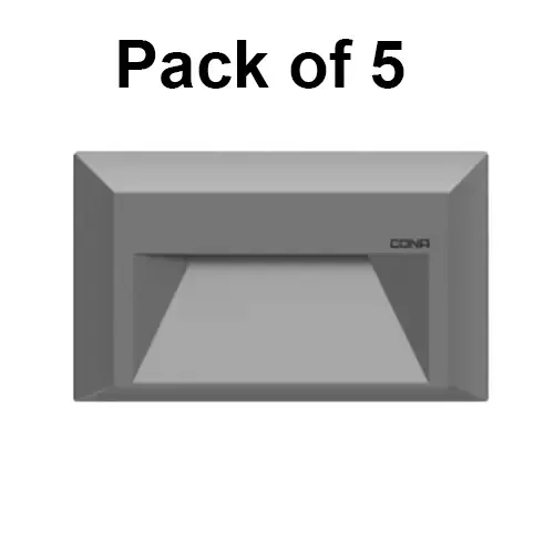 Cona Foot Lamp With Plate Olive 4 Module, M-172 (Pack of 5 Pcs)