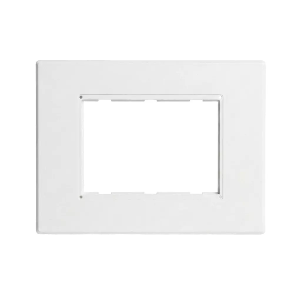 Cona GlazTouch Modular Plate White 3 Modules, GT 1103 (Pack of 10)