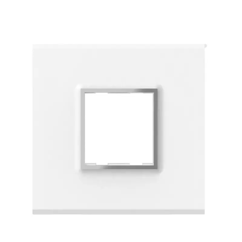 Cona Trimmwood Modular Plate White 2 Modules, TR 1102 (Pack of 10)