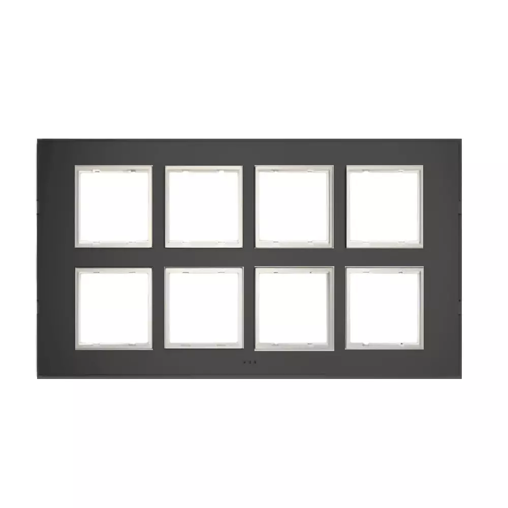 Cona Glasglow Modular Plate Black 16 Modules, GM 1116 (Pack of 10)