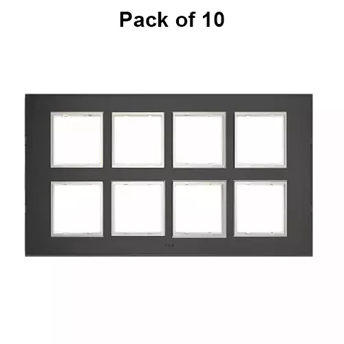 Cona Glasglow Modular Plate Black 16 Modules, GM 1116 (Pack of 10)