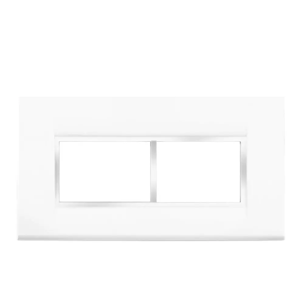 Cona Oliwood Modular Plate White 6 Modules, OW 2021 (Pack of 10)