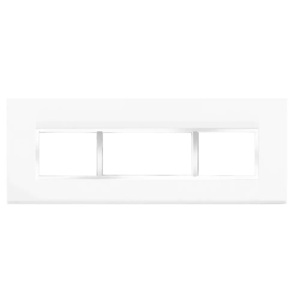 Cona Oliwood Modular Plate White 10 Modules, OW 2031 (Pack of 10)