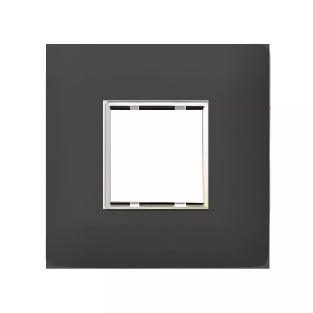 Cona Sleekwood Modular Plate Black 2 Modules, SWN 1102 (Pack of 10)