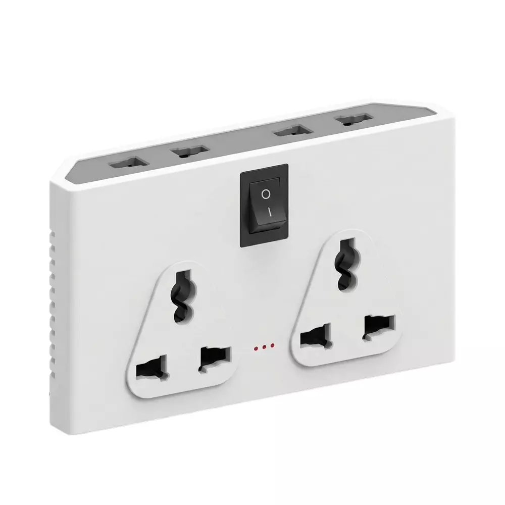 Cona MultiPlug Share White, MP-5024 (Pack of 5 Pcs)