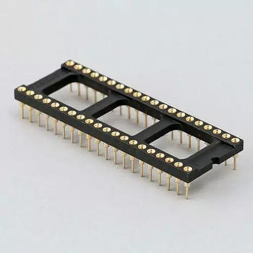 Omron IC Socket Open Frame Type Dip Terminal 40 Pole, XR2A-4001-N