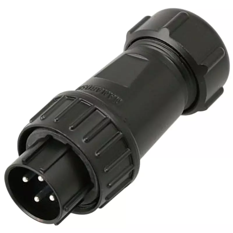 Nanaboshi Connector Straight Plug 20 Male Contact, NJW-204-PM12