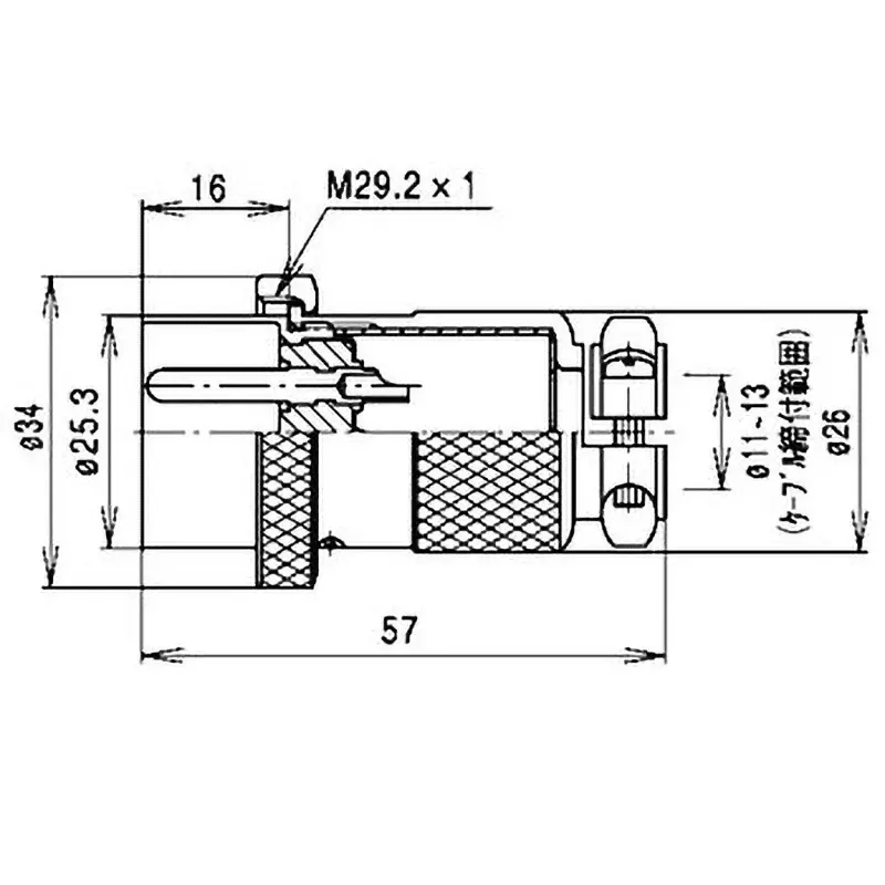 nanaboshi-large-metal-connector-straight-plug-ncs-303-pm