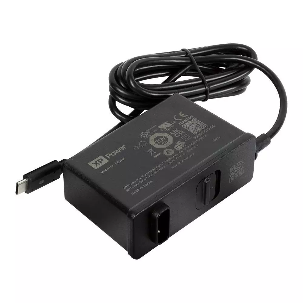 XP POWER Interchangeable Plug Wall Mount 65 W Output Power, PGW65US20-I