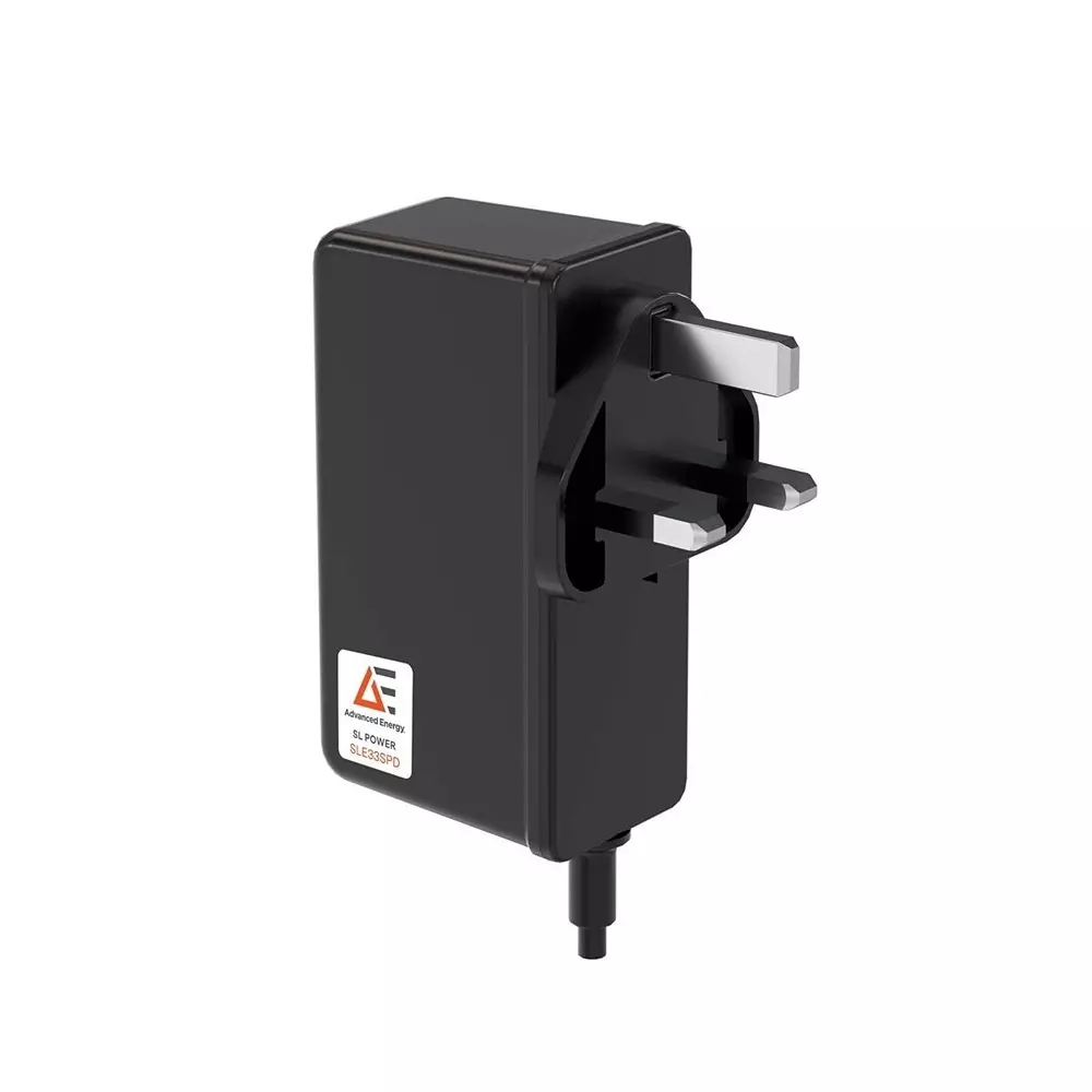 ADVANCED ENERGY / SL POWER Fixed Plug Wall Mount 5 Output 80 VAC to 264 VAC, SLE33SPD96G01