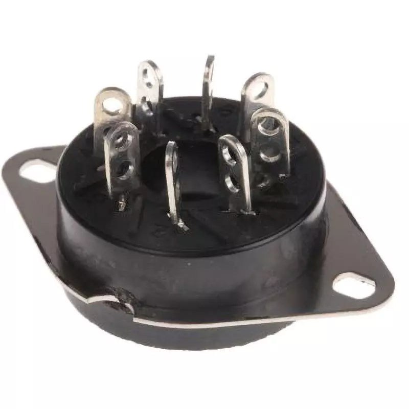 Finder Finder Relay Socket AC250 V Rated Coil Voltage 10 Switching Current Socket Accessory Type, 90.12 (Pack of 3)