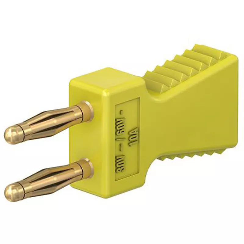 Esco Jumper Plug 30 V 60 V Rated Voltage 10 A Rated Current Φ2 mm Compatible Plug, EA940DP-404