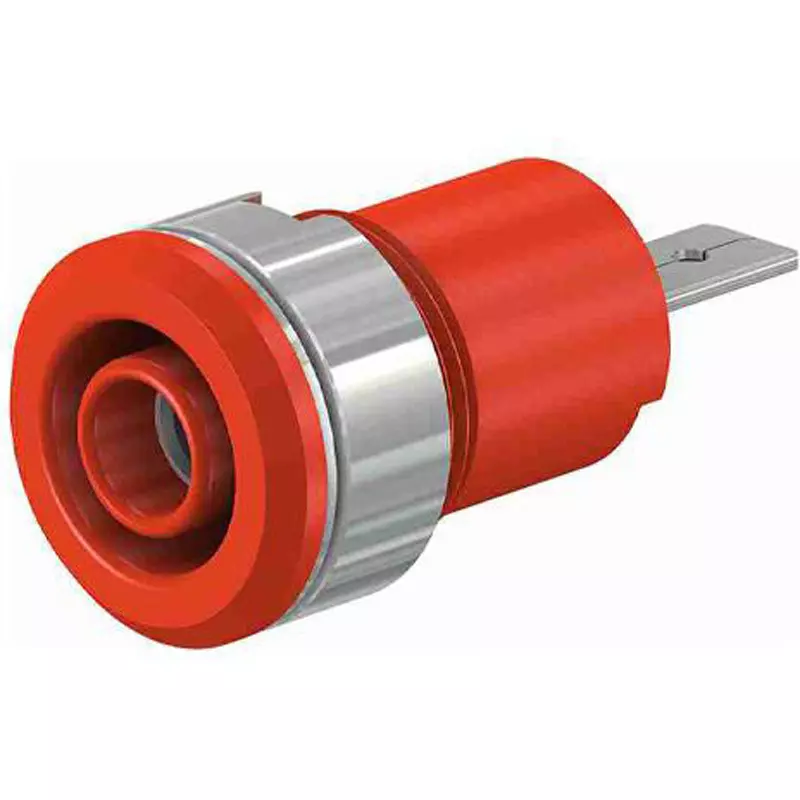 Esco Panel Mount Socket 1000 V, CAT III 600 V, CAT IV Rated Voltage 24 A Rated Current Φ4 mm Compatible Plug, EA940DP-542