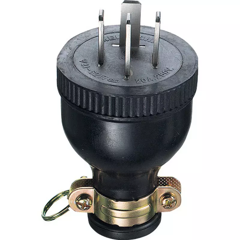 TRUSCO Rubber Plug 250 V Rated Voltage 20 A Rated Current 1 CT2 to 5.5 VCT 3.5 to 5.5 VCTF5.5 Suitable Wire, TMP2526