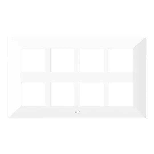 ABB LIORA Blank Plate 16 Module White Plastic 240 V AC Rated Voltage for Home & Office Use, 1SYK100001A2452