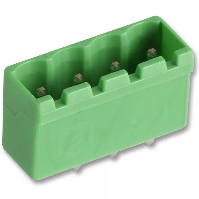 CAMDENBOSS Terminal Block, Header, 4Pos, Th, CTB9308/4 (Pack of 10)