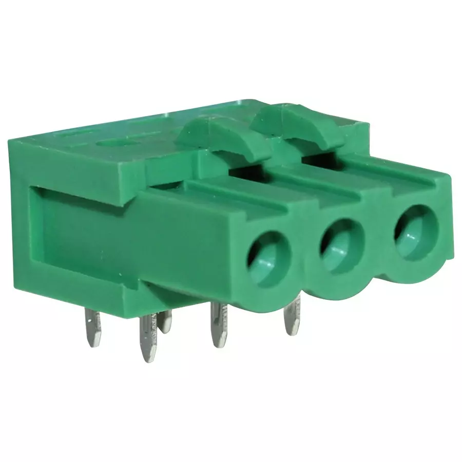 CAMDENBOSS Terminal Block, Socket, 3Pos, Th, CTBP97HJ/3 (Pack of 10)