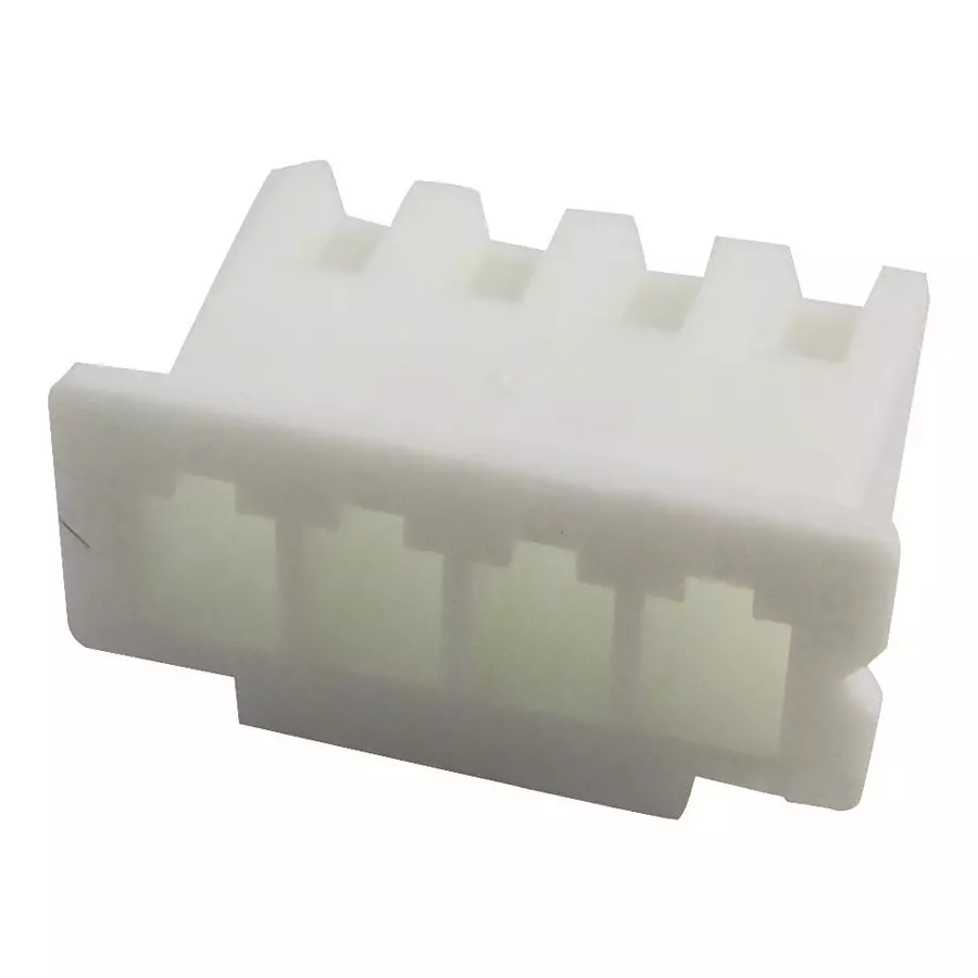 JST (JAPAN SOLDERLESS TERMINALS) Connector Housing, 2.5 mm, 4Way, XHP-4 (Pack of 100)