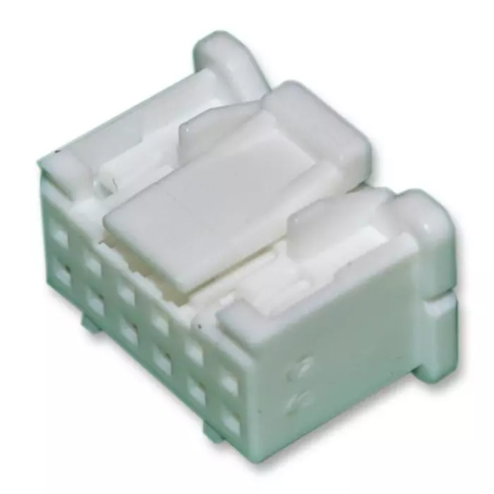 JST (JAPAN SOLDERLESS TERMINALS) Connector, Housing, Rcpt, 12Pos, 2Row, PUDP-12V-S (Pack of 10)