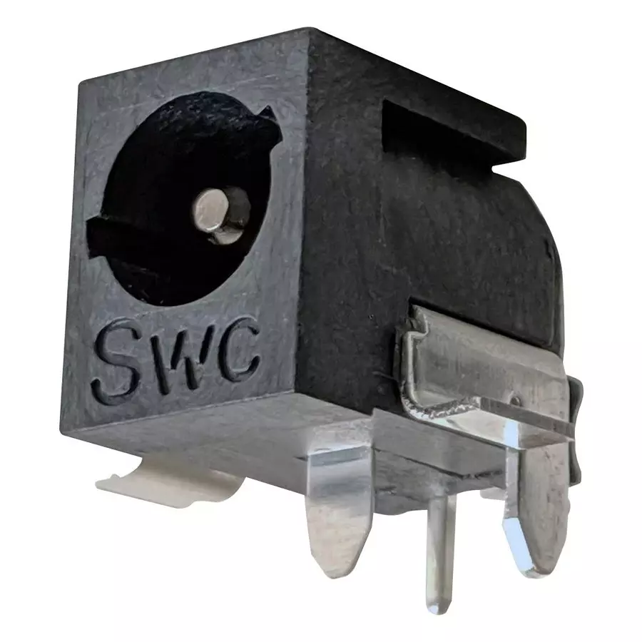 SWITCHCRAFT/CONXALL Dc Power Jack, 5A, Pcb, RASH722BKZ