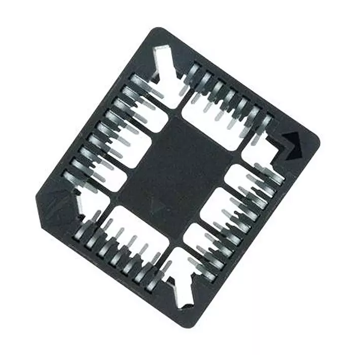 AMPHENOL COMMUNICATIONS SOLUTIONS PLCC SOCKET, 44POS, SMT, 69802-144LF