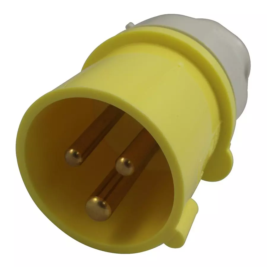 WALTHER Connector, Power Entry, Plug, 16A, 210304