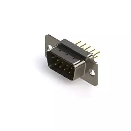 EDAC D SUB CONN, PLUG, 9POS, DE, SOLDER, 627-M09-320-WN1