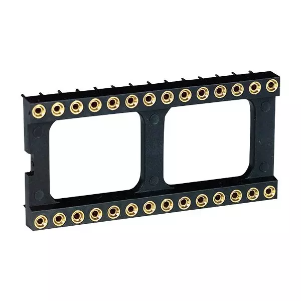 PRECI-DIP Dip Socket, 28Pos, 2.54mm, Th, 110-87-628-41-001101