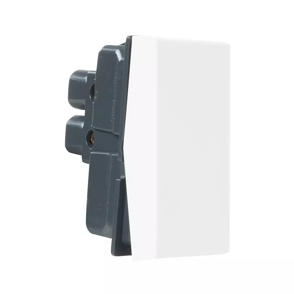 Legrand Switch Myrius Classic White 10 Amp 1 Module 1 Way, 6793 00 (Pack of 20)