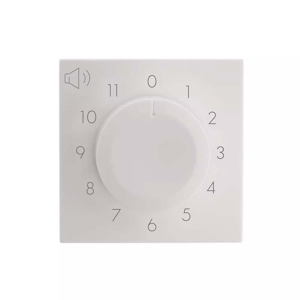 Legrand Volume Controller Myrius Classic White 2 Module, 6792 70