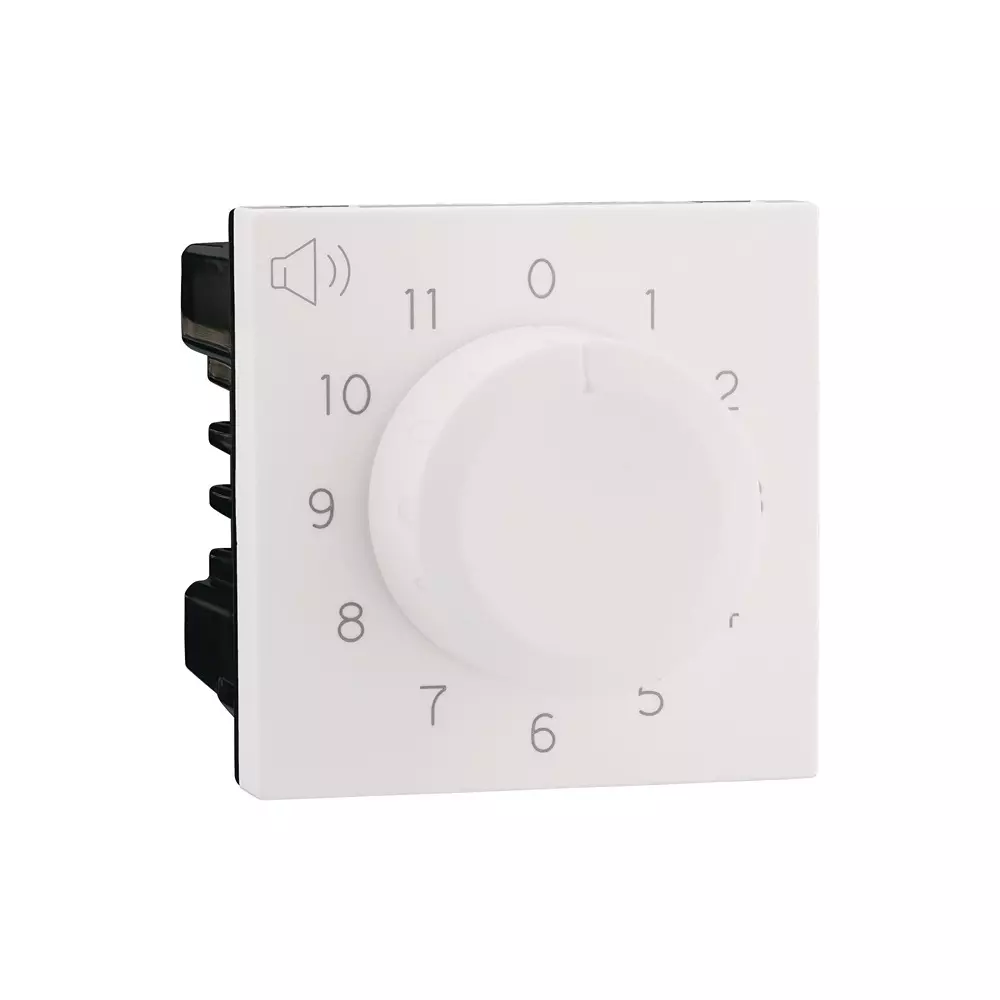 Legrand Volume Controller Myrius Classic White 2 Module, 6792 70