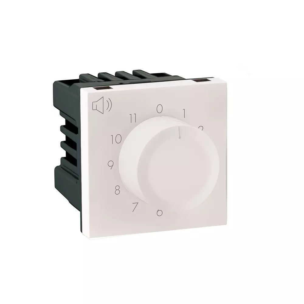 Legrand Volume Controller Myrius Classic White 2 Module, 6792 70