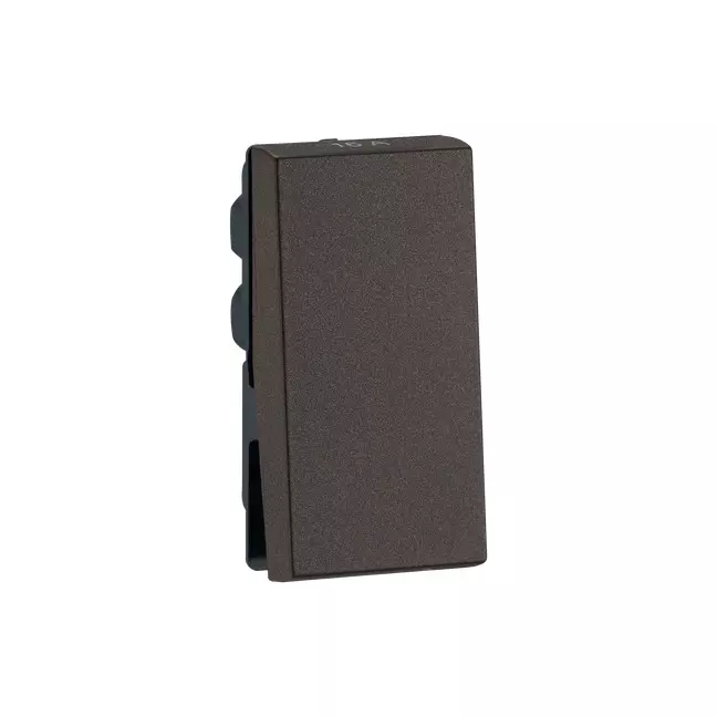 Legrand Switch Myrius Charcoal Grey 16 Amp 1 Module 1 Way, 6794 09