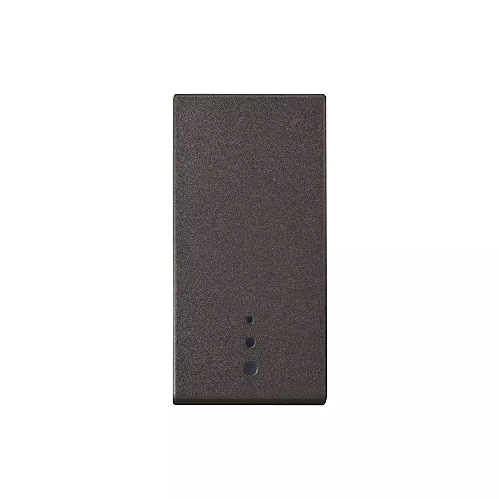 Legrand Switch with Indicator Myrius Charcoal Grey 16 Amp 1 Module 1 Way, 6794 11
