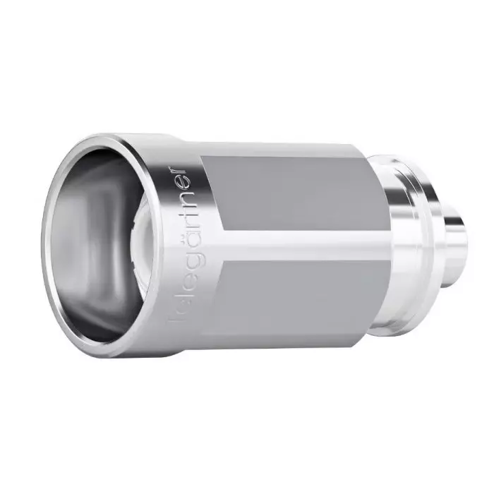 Telegartner Nex10 Series Plug Cable Mount Circular Coaxial Connector Solder Termination Straight Body, J01490A0001