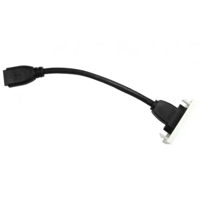 RS Pro 25 mm 1 Way Female HDMI Audio Video Faceplate