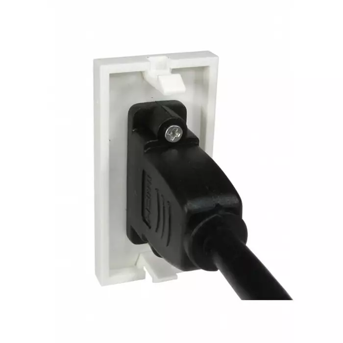 RS Pro 25 mm 1 Way Female HDMI Audio Video Faceplate