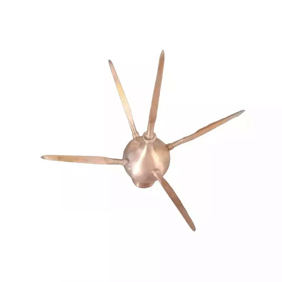 NISAN Lightning Arrester Copper Bonded 52x52 mm Ball Size 100 W Brown, 721590