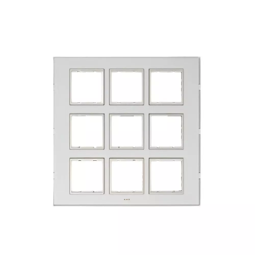 Cona Glasglow Modular Plate White 18 Modules, GM 1118 (Pack of 10)