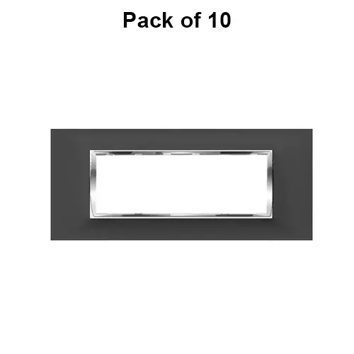 Cona NuGlow Modular Plate Black 6 Modules, MN 1106 (Pack of 10)
